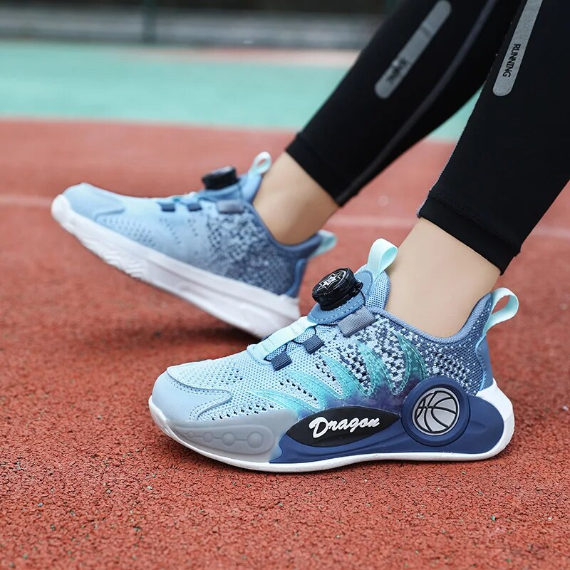 New Children's Fashion Sports Trainers Boys Running Shoes Girls Breathable Outdoor Casual Sneakers Baby Lightweight Casual Shoes