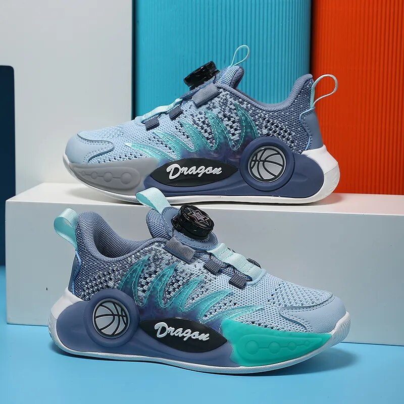 New Children's Fashion Sports Trainers Boys Running Shoes Girls Breathable Outdoor Casual Sneakers Baby Lightweight Casual Shoes