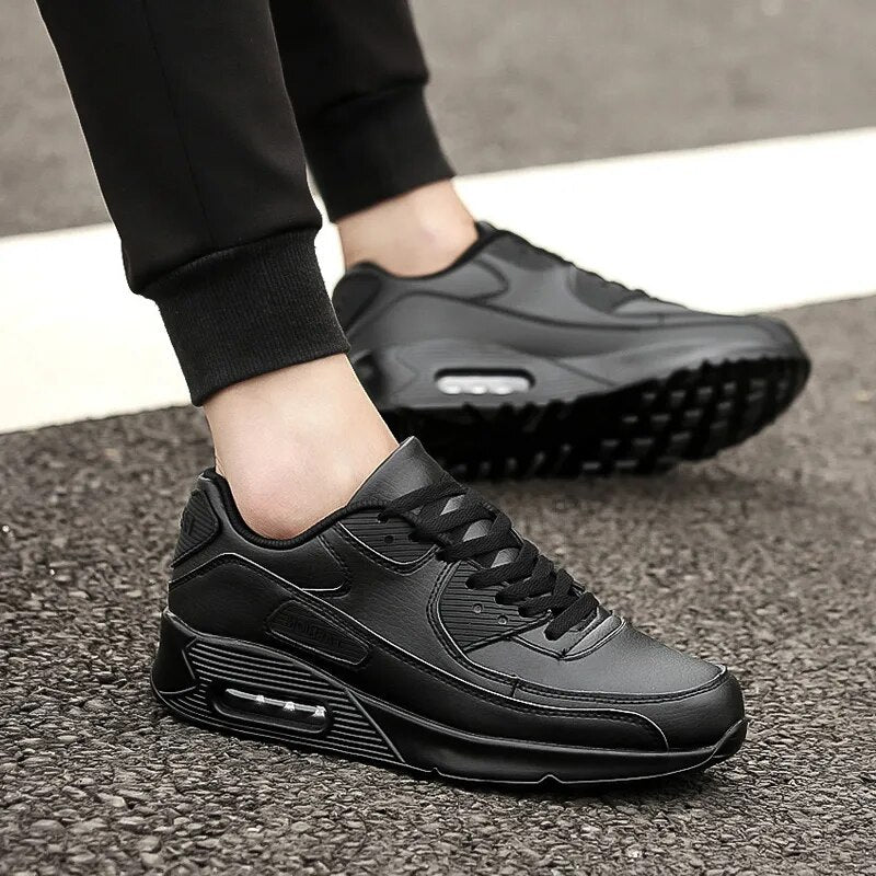 Fashion Men's Sneakers White Sports Shoes for Men Air Shoes Platform Black Couple Flats Sport Tenis Masculino Zapatillas Mujer