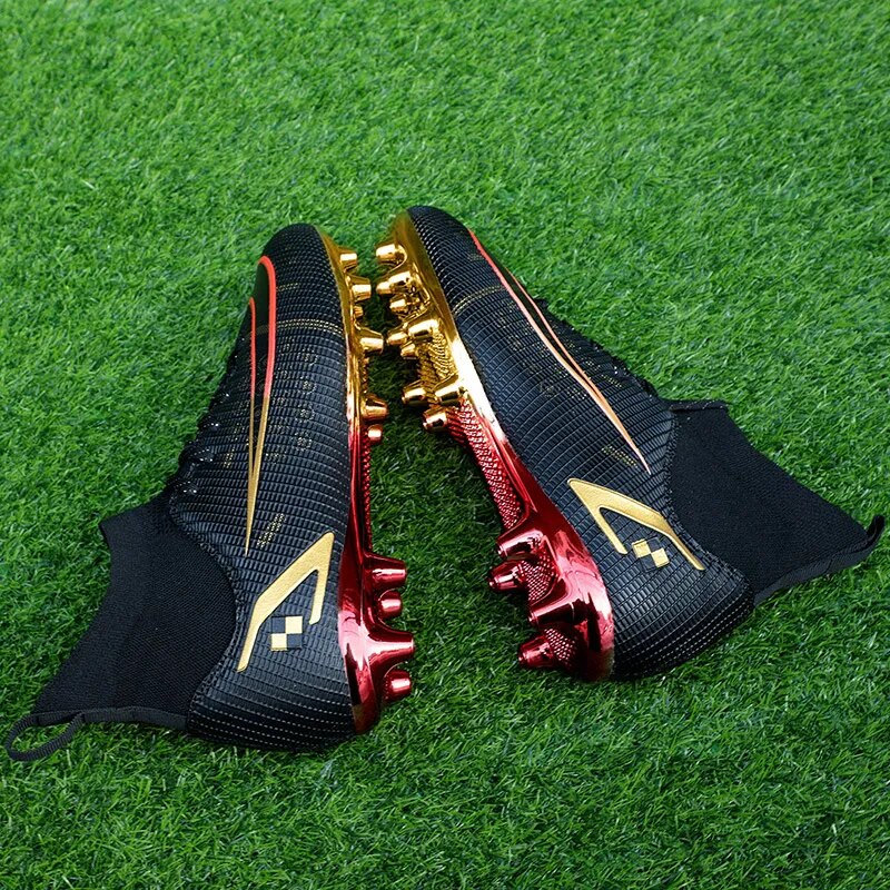 Mens Soccer Shoes Pro Original Society Soccer Boots Turf Training Soccer Shoes Kids Soccer Shoes chuteira de campo futebol