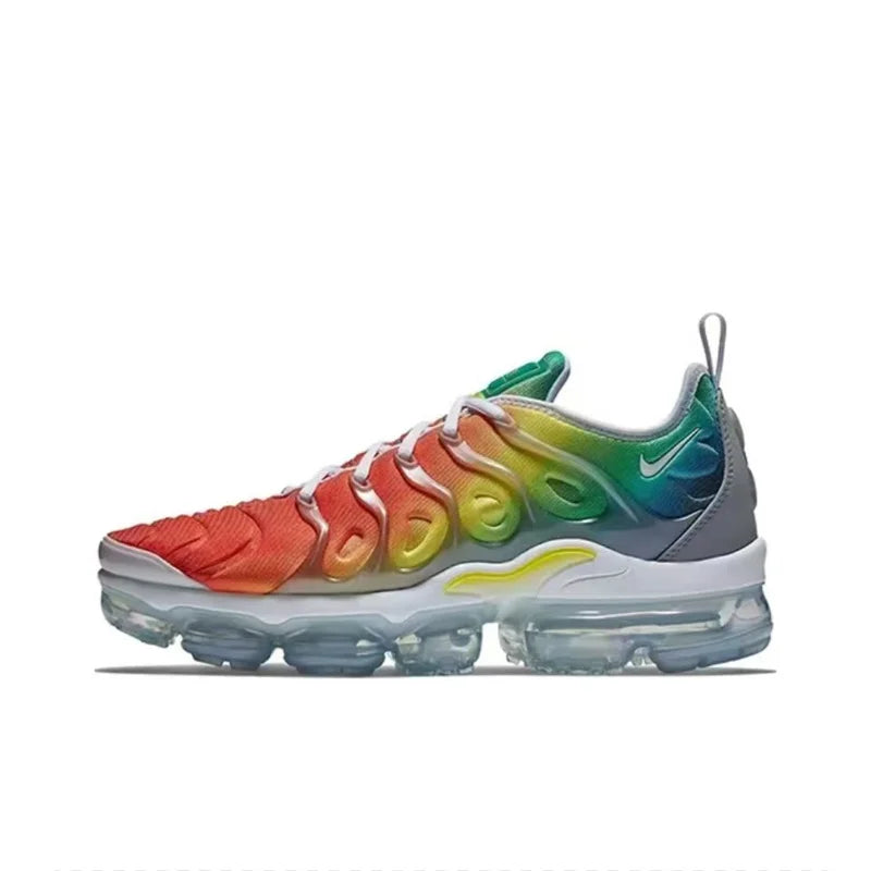 Original Nike Vapormax Plus Triple Black White men women air max Sneakers outdoors Sports Shoes