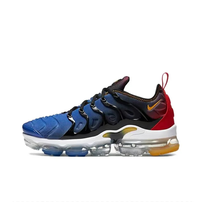 Original Nike Vapormax Plus Triple Black White men women air max Sneakers outdoors Sports Shoes