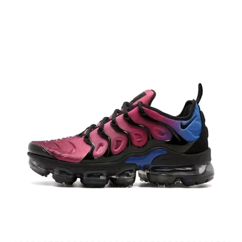 Original Nike Vapormax Plus Triple Black White men women air max Sneakers outdoors Sports Shoes
