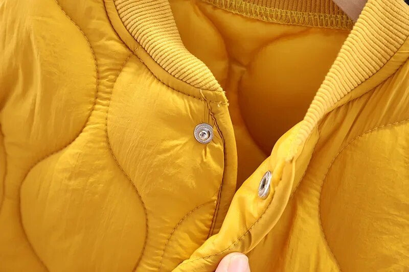 Warm Baby Coats Winter Autumn Girls Jackets Childrens Parkas Outerwear Baby Toddler Jacket for Boys Top Coat Kids Padded Jacket