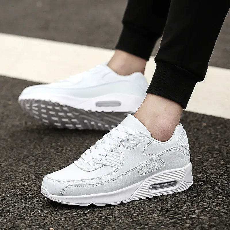 Fashion Men's Sneakers White Sports Shoes for Men Air Shoes Platform Black Couple Flats Sport Tenis Masculino Zapatillas Mujer