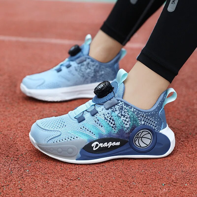 New Children's Fashion Sports Trainers Boys Running Shoes Girls Breathable Outdoor Casual Sneakers Baby Lightweight Casual Shoes