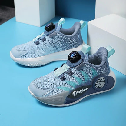 New Children's Fashion Sports Trainers Boys Running Shoes Girls Breathable Outdoor Casual Sneakers Baby Lightweight Casual Shoes