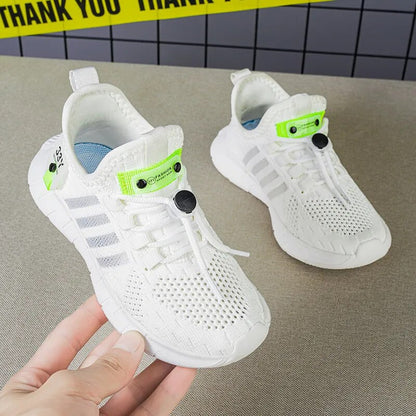 Plus Size Children's Sneakers Breathable Kids Running Shoes Lightweight Summer Shoes Casual Trainers Boy Size 26-38